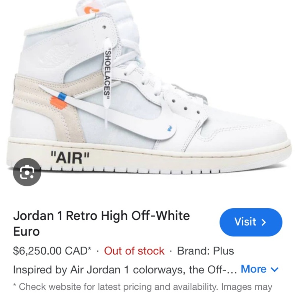 NIKE OFF WHITE